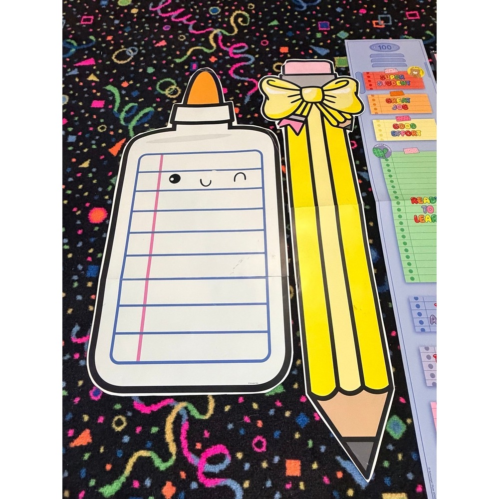 Large cut out school girl style school days lot